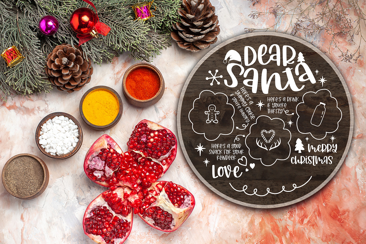 Santa Tray SVG Bundle, a Graphic by CraftlabSVG (Photo 12 of 12)