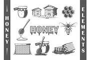 18 Honey Logos Templates, a Branding & Logo Template by Art Design (Thumbnail 4 of 19)