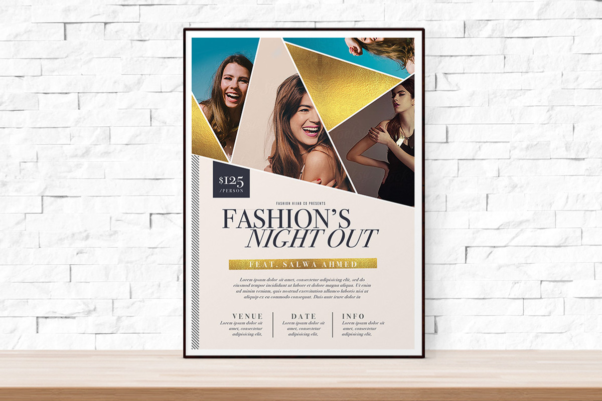 Fashion Week Flyer Template, a Flyer Template by The Flyer Press (Photo 1 of 3)