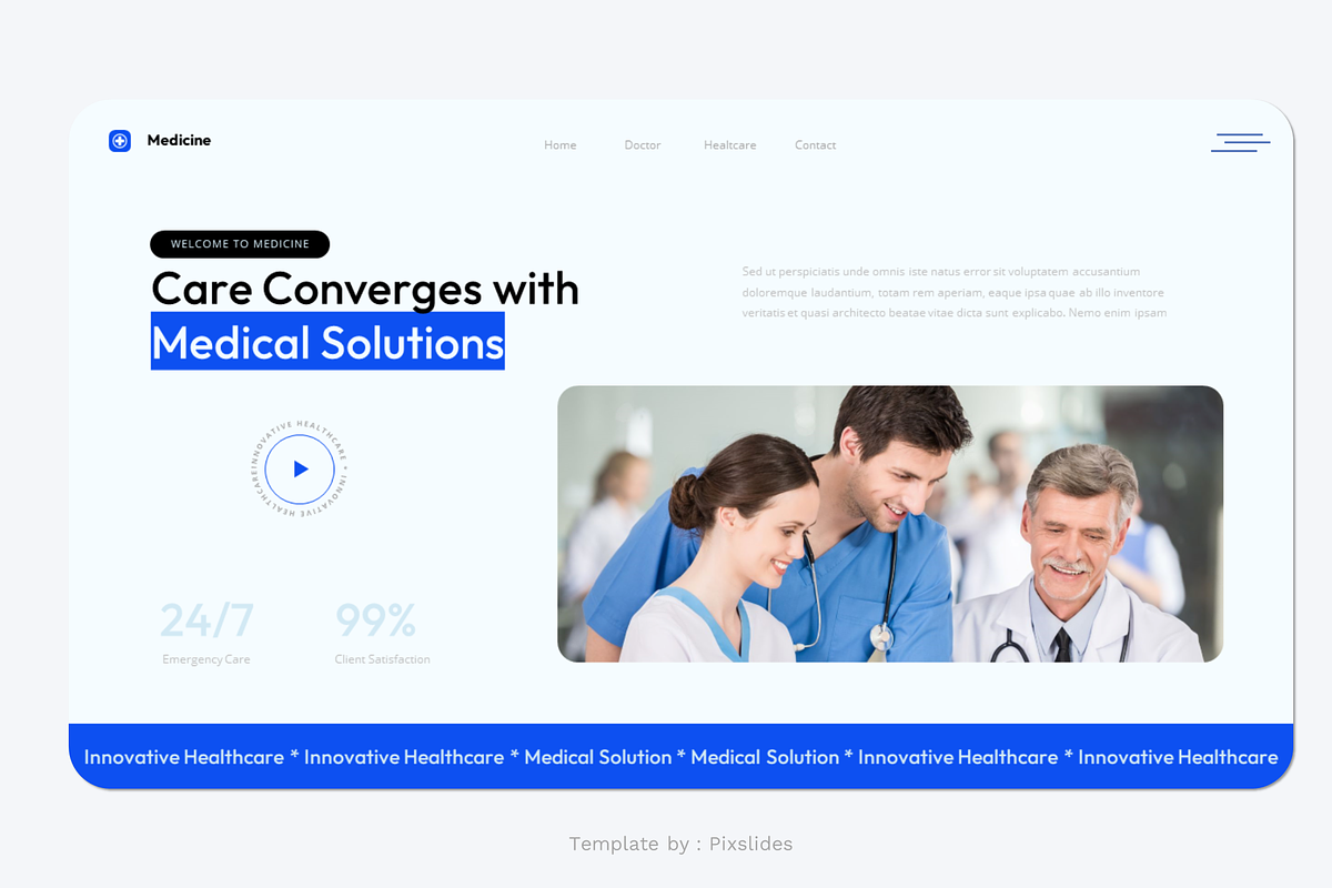 Medicine - Medical PowerPoint, a Presentation Template by Pixslides (Photo 5 of 6)