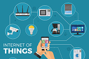 Smart Home and Internet of Things, a Technology Illustration by TAlex (Thumbnail 5 of 6)