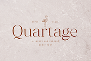 Quartage Serif, a Serif Font by Typia Nesia (Thumbnail 1 of 9)