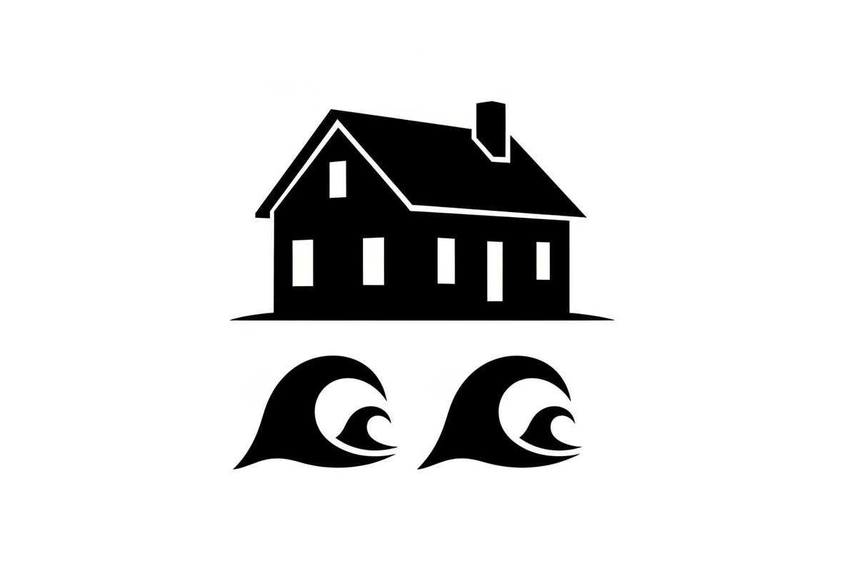 50 Flooded Home Silhouette Bundle, an Illustration by Designs_River (Photo 12 of 51)