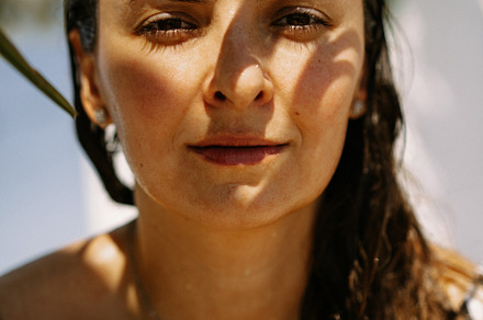 woman on the beach, a Person Photo by EVA.studio
