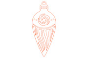 Christmas Keyring Laser Cut Design, a Seasonal Illustration by Rose Art (Thumbnail 2 of 3)