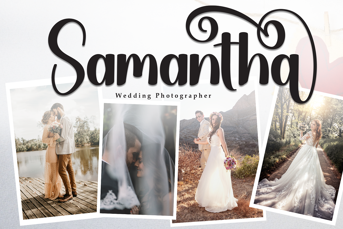 Ballerina | Script Font, a Handwritten Font by Scratchones (Photo 5 of 9)