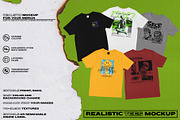 REALISTIC TEE MOCKUP, a Merchandise Mockup by Easybandits (Thumbnail 2 of 3)