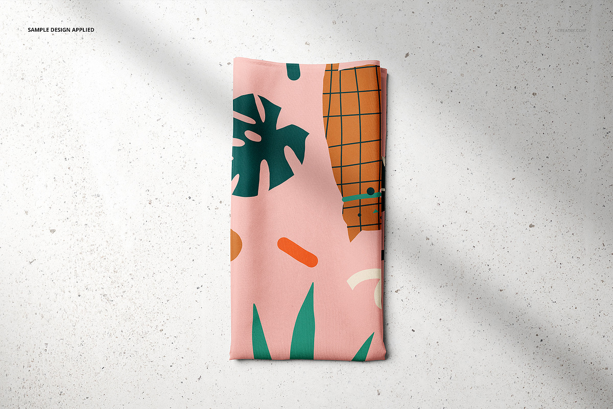 Pet Bandana Mockup Set (type 2), a Product Mockup by creatsy5 (Photo 6 of 11)