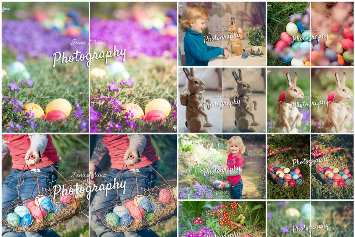 Easter Vintage LR Preset Bundle, a Preset Add-On by Jana Mänz Photography (Photo 4 of 5)