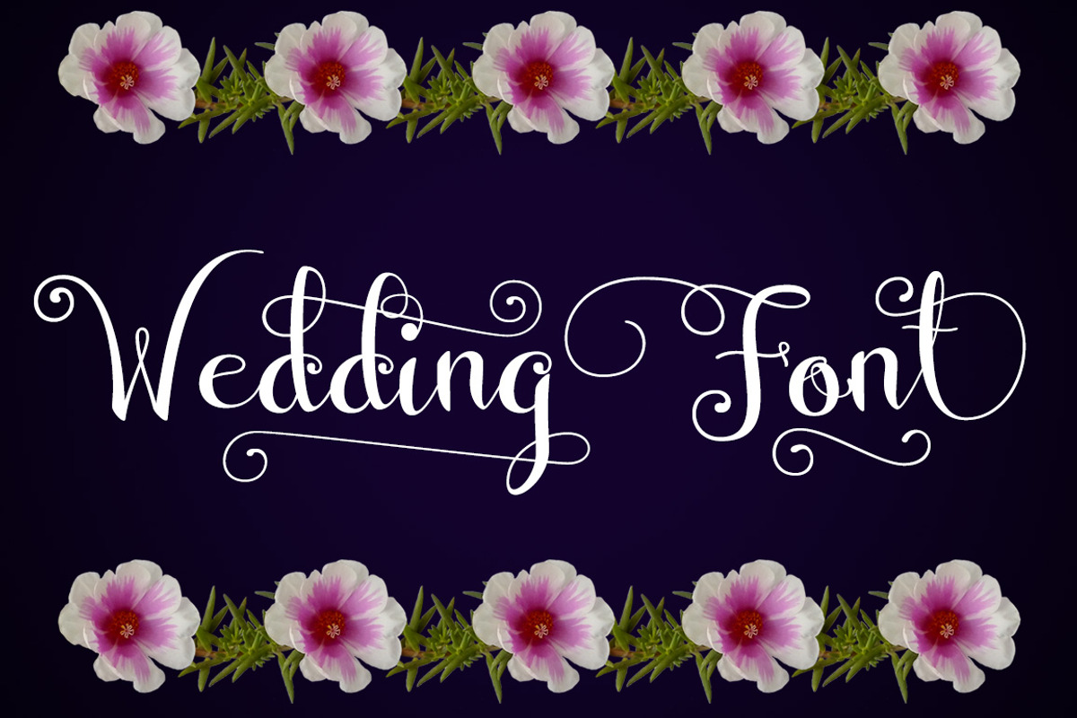 Wedding Font