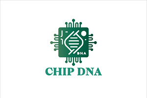 Chip DNA Logo Design Template, a Branding & Logo Template by Vectorium Studio