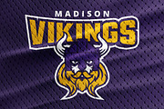 Vikings Logo, an Object Graphic by Varsity Logos (Thumbnail 1 of 2)