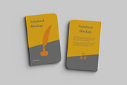 Notebook Mockup - 6 views, a Product Mockup by Illusiongraphic (Thumbnail 5 of 20)