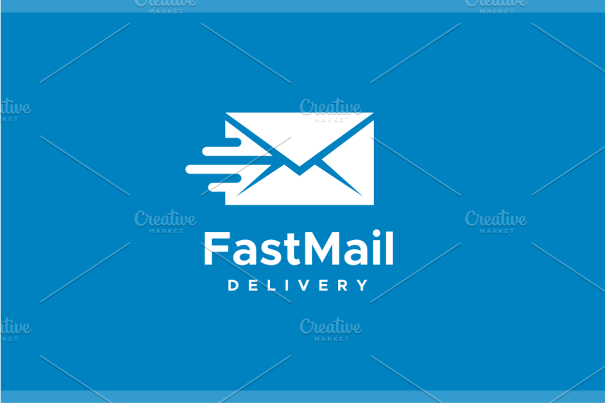 Fast Mail Logo, a Branding & Logo Template by yopie