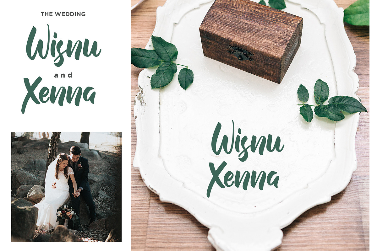 Kalyubi, a Script Font by sabrcreative (Photo 9 of 10)