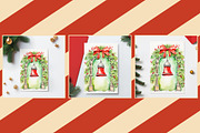 Christmas Card / Poster Mockup Set, an Advertising Mockup by pizza.studi0 (Thumbnail 5 of 6)