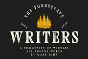 CS Ariela Stamp, a Serif Font by Craft Supply Co. (Thumbnail 5 of 8)