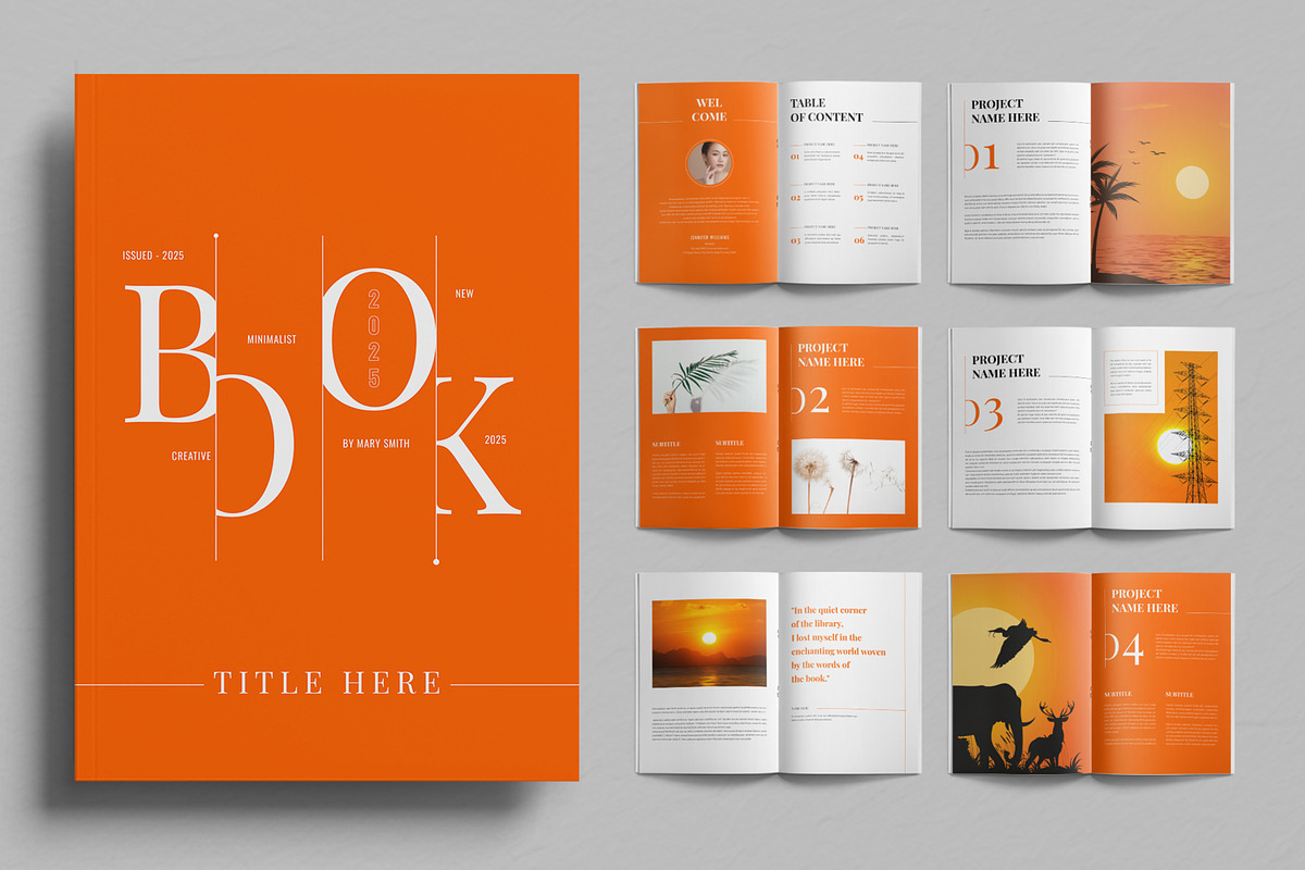 Book Layout, a Magazine Template by ContestDesign (Photo 1 of 4)