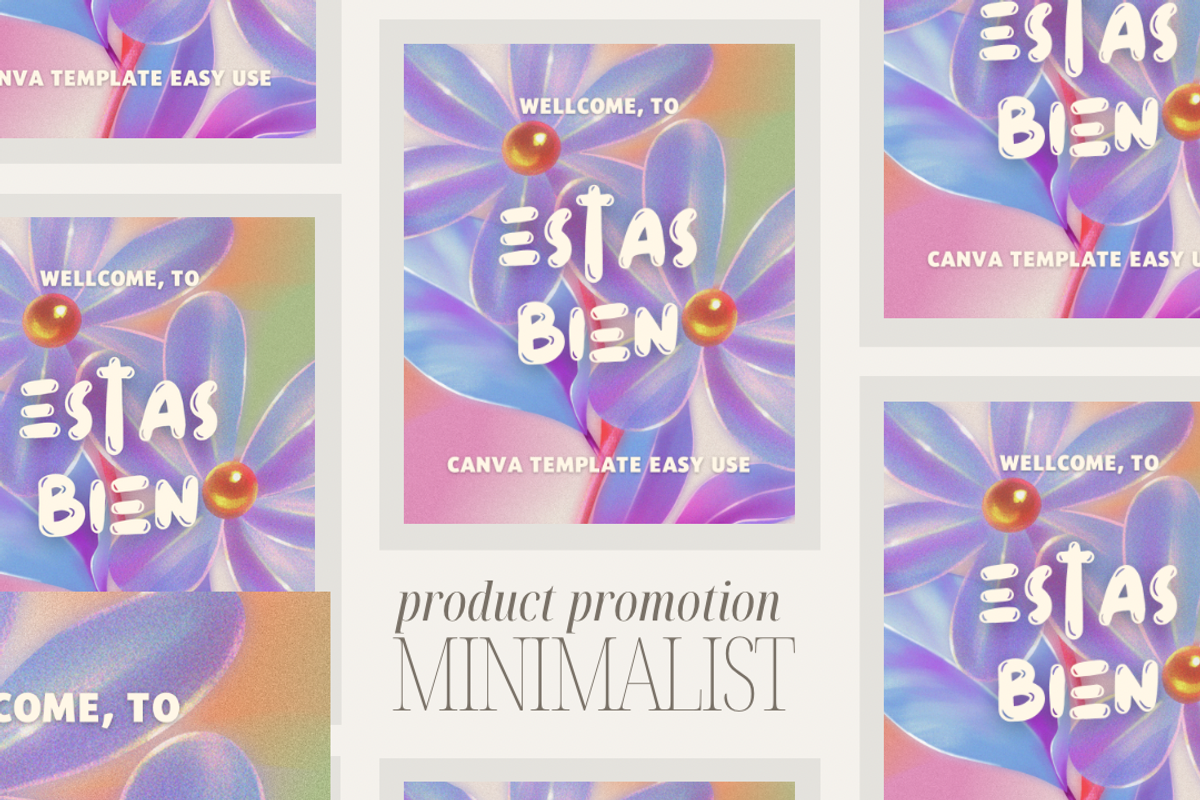 minimalist product promotion, a Templates & Theme by estasbien