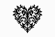 Vintage Heart Vector Design, an Illustration by Creativeshirt (Thumbnail 7 of 21)