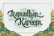 Basmala - An Arabic Style Typeface, a Font by Afkari Studio (Thumbnail 6 of 14)