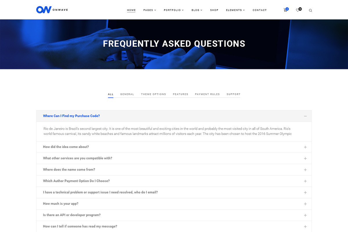 OnWave — Multipurpose PSD Template, a Websites & App Template by ScienteCraft (Photo 11 of 51)