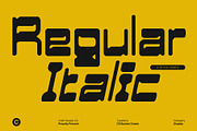 CS Bunker Drawn, a Sans Serif Font by Craft Supply Co. (Thumbnail 3 of 8)