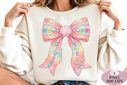 Summer Seashell Coquette Bow PNG, an Illustration by Daily.Designs (Thumbnail 4 of 5)