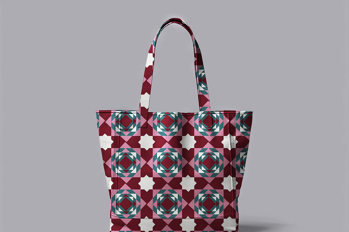 Modern Mosaic Diamond, a Pattern Graphic by snadiacreations (Photo 2 of 3)