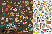 Art Objects & Elements Set, an Object Graphic by BALABOLKA (Thumbnail 2 of 4)