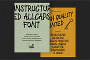 Innerwave All Caps Brush, a Handwritten Font by 24Design Studios (Thumbnail 6 of 9)