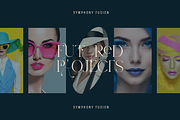 Symphony Fusion Creative Typeface, a Serif Font by VP Fonts (Thumbnail 12 of 18)