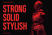 Conthic, a Sans Serif Font by graphicook (Thumbnail 2 of 10)
