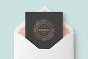 18 Wedding Logos and Badges, a Branding & Logo Template by Vasya Kobelev (Thumbnail 6 of 13)