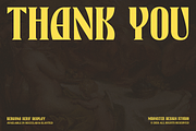 Berguna - A Serif Display Typeface, a Serif Font by Mbonster Design Studio (Thumbnail 10 of 10)