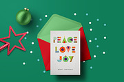 christmas geometric type+MORE 90%OFF, a Background Graphic by Cienpies Design (Thumbnail 7 of 8)