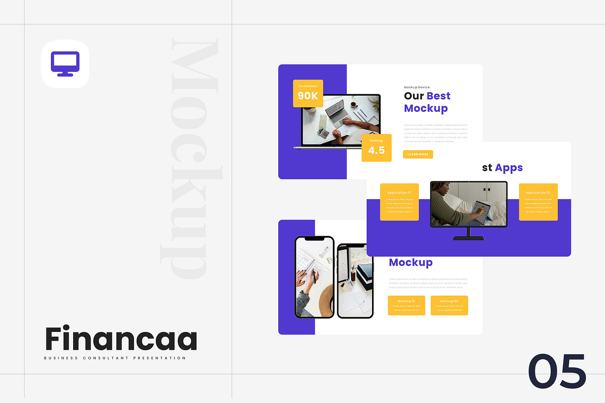 Financaa - Consultant PowerPoint, a Presentation Template by Ermedia Studio (Photo 7 of 8)