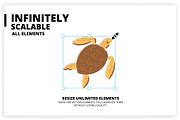 37 Surfing Elements, a Graphic by monkik (Thumbnail 9 of 10)