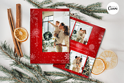 DIY Photo Collage Christmas Card-C1, a Card Template by ReneeW1 (Thumbnail 1 of 6)