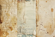 Grunge Lined Note Digital Papers, a Background Graphic by BonaDesigns (Thumbnail 6 of 6)