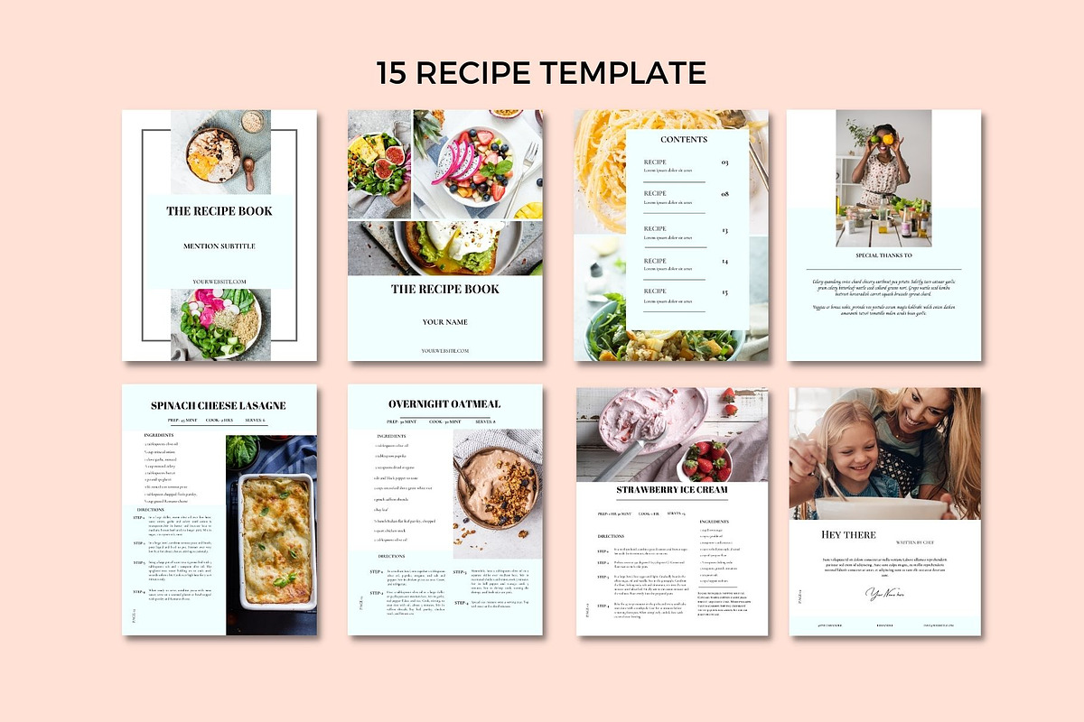 Food Instagram Template Bundle, a Social Media Template by Deepa Template Studio (Photo 6 of 17)