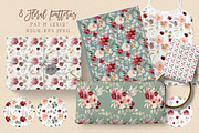 Bohemian Burgundy & Dusty Rose, an Illustration by Kim Thoa Designs (Thumbnail 6 of 10)