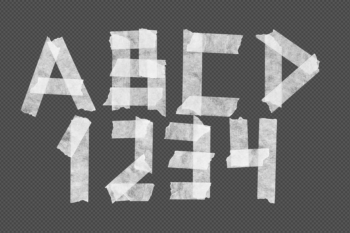 Tape White Font, a Sans Serif Font by Handmadefont (Photo 14 of 15)