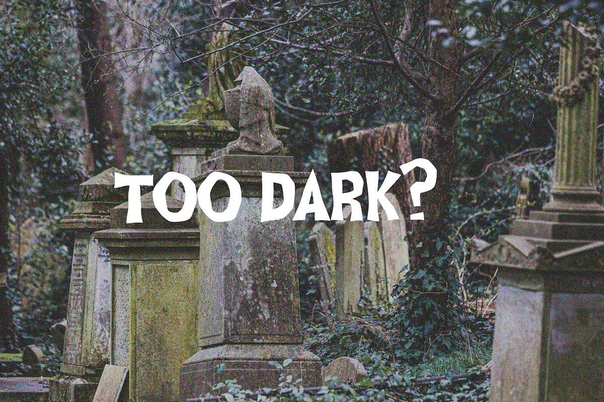 Afterlife | Spooky font, a Sans Serif Font by Supersimbo © (Photo 4 of 7)