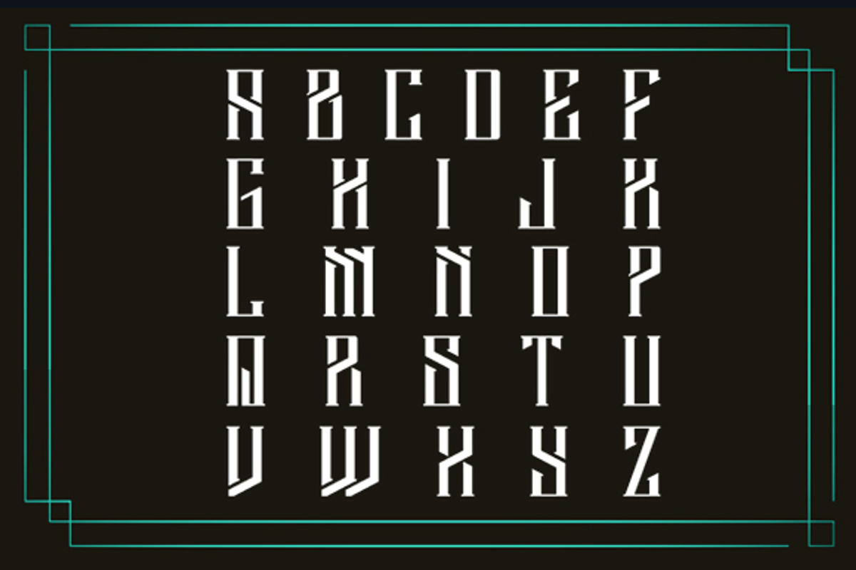 Barbarossa Typeface preview 4