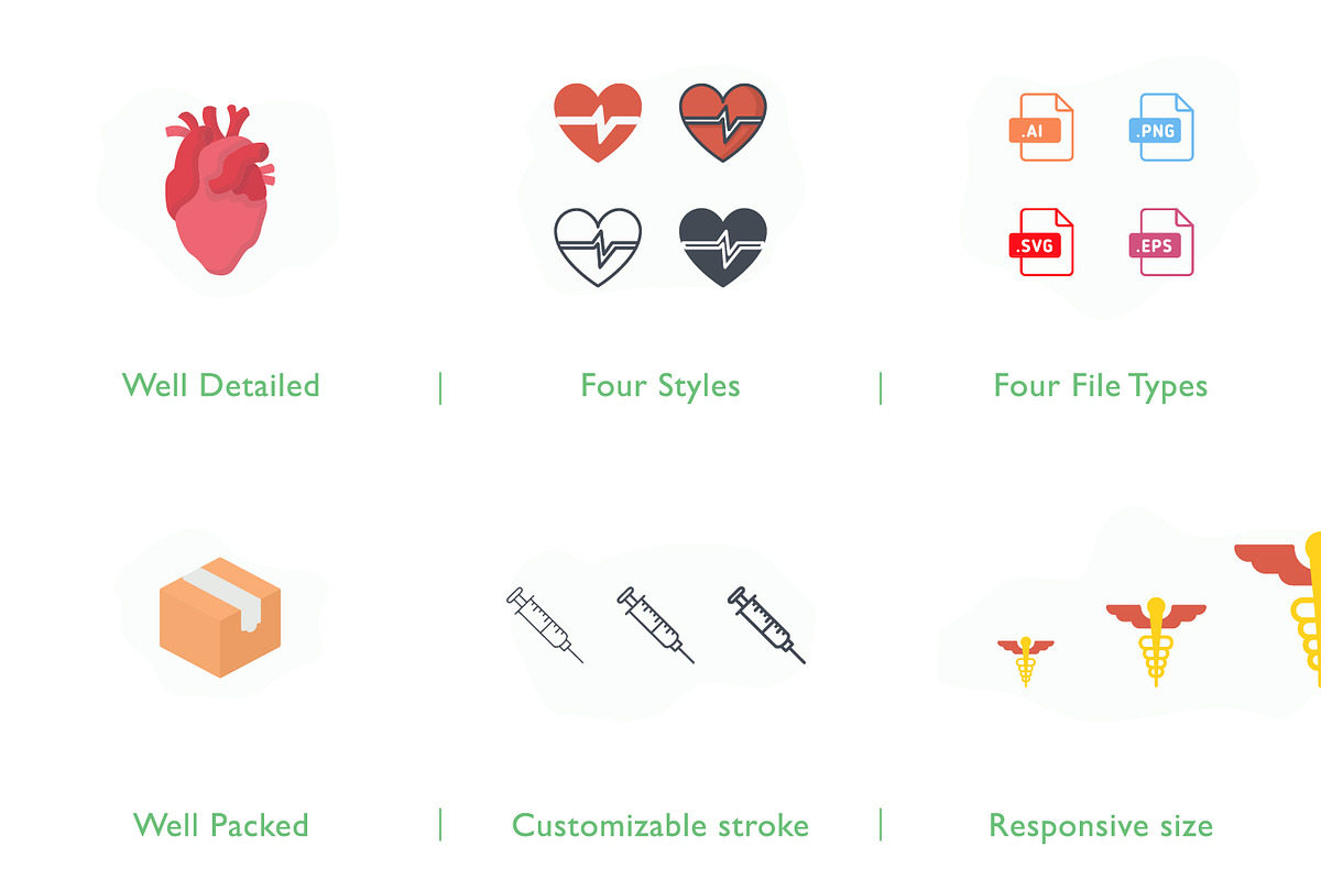 216 Medical Icons, a Solid Icon by Maxim Cherednichenko (Photo 2 of 7)