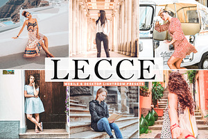 Lecce Pro Lightroom Presets