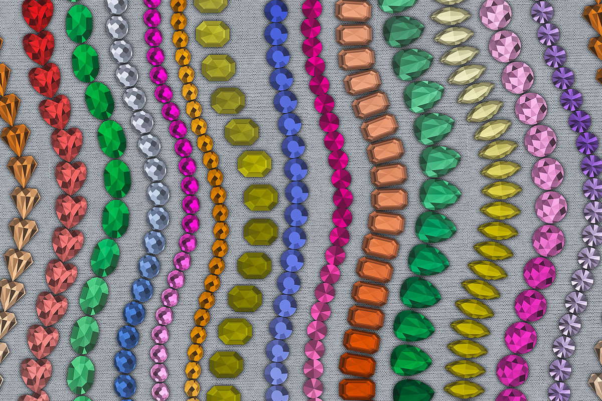 Gems Brushes for Procreate, a Brush Add-On by Hanna Inaiáh (Photo 4 of 7)