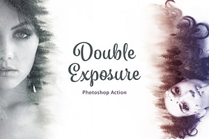 Double Exposure Photoshop Action
