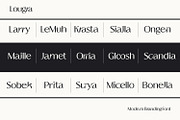 Lougra - Modern Branding Font, a Sans Serif Font by creativemedialab (Thumbnail 12 of 12)